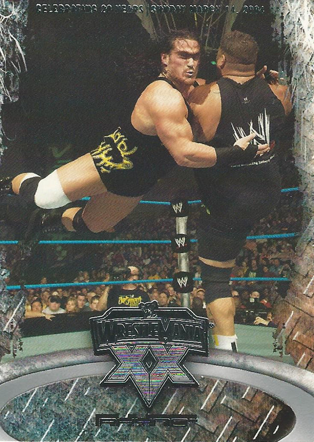 WWE Fleer Wrestlemania XX 2004 Rhyno #24