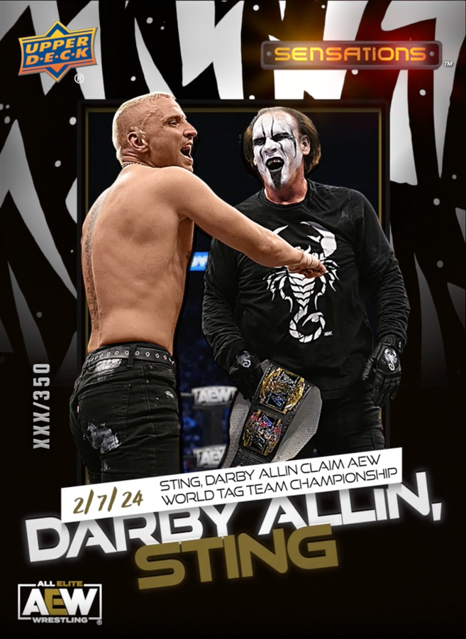 2/7/24 – Darby Allin, Sting – Sting, Darby Allin Claim AEW World TAG Team Championship