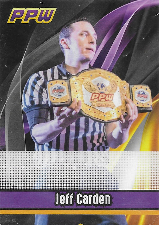 Jeff Carden trading card PW Catalog