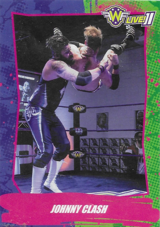 Johnny Clash trading card PW Catalog
