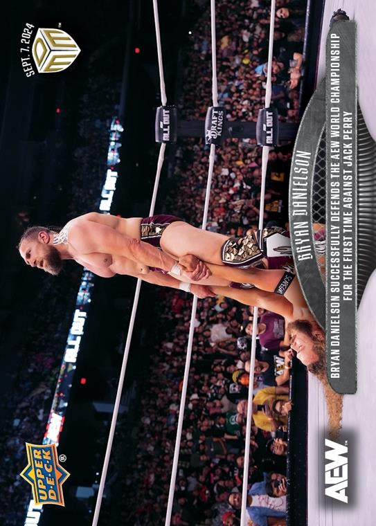 Bryan Danielson – Bryan Danielson Successfully Defends the AEW World Championship for the First Time Against Jack Perry