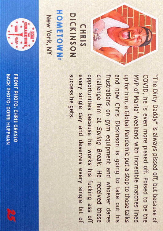 “Dirty Daddy” Chris Dickinson trading card PW Catalog