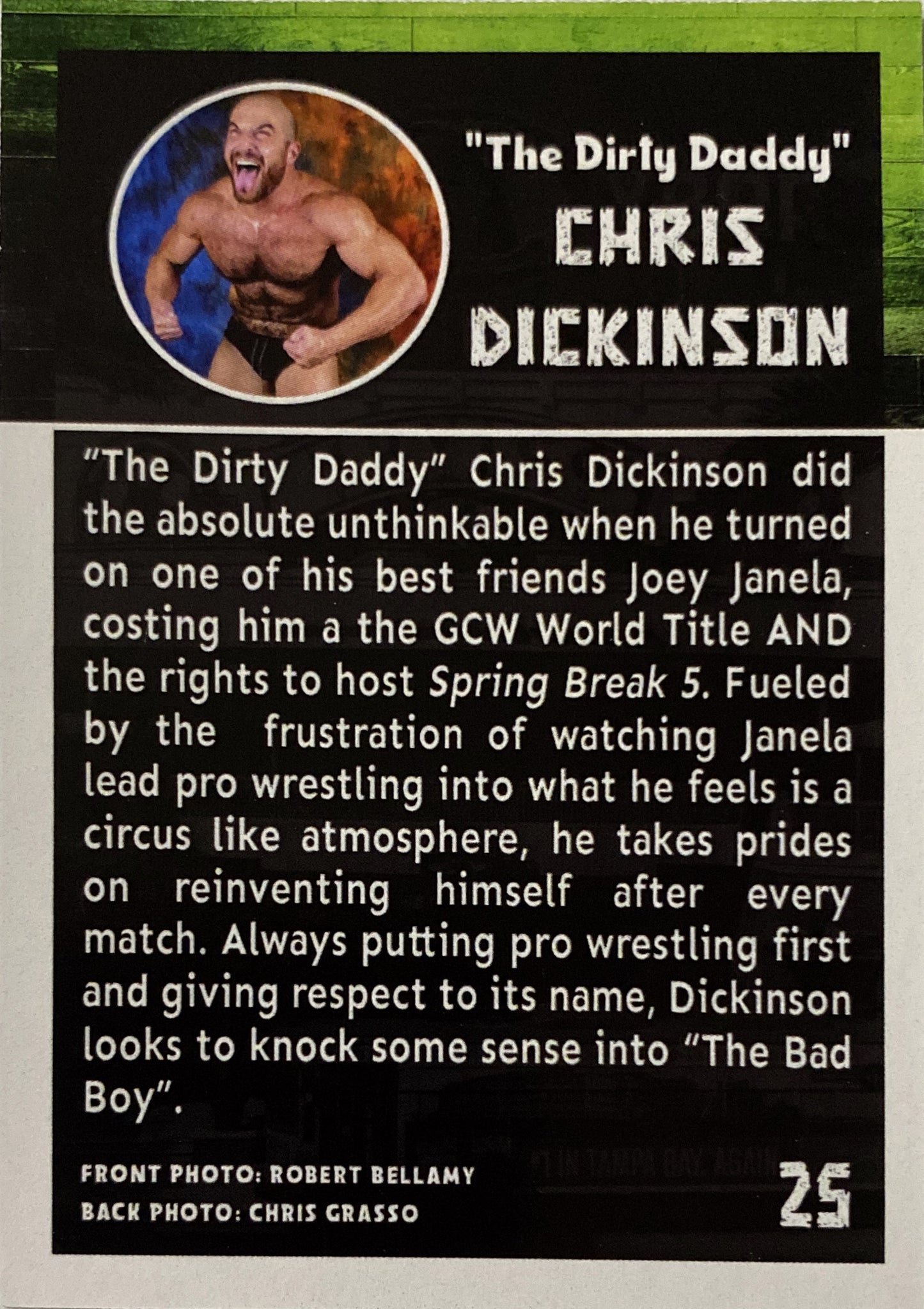 “The Dirty Daddy” Chris Dickinson