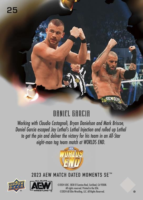 Daniel Garcia – Daniel Garcia Earns the Win for HIS Team in an All-Star Eight-Man TAG Team Match