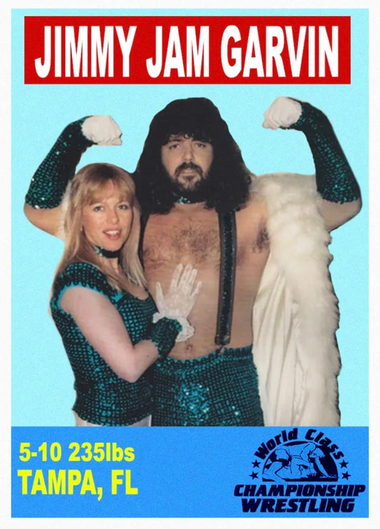 Jimmy JAM Garvin trading card PW Catalog