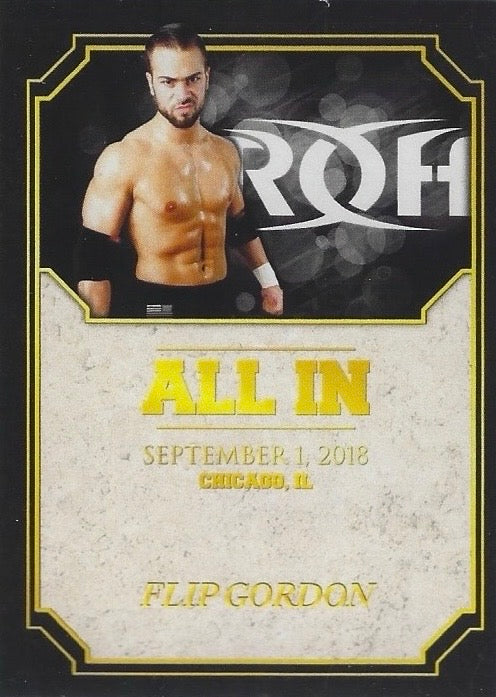 Flip Gordon trading card PW Catalog
