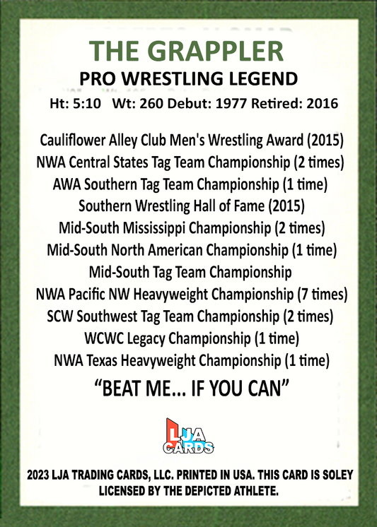The Grappler Trading Card PWcatalog