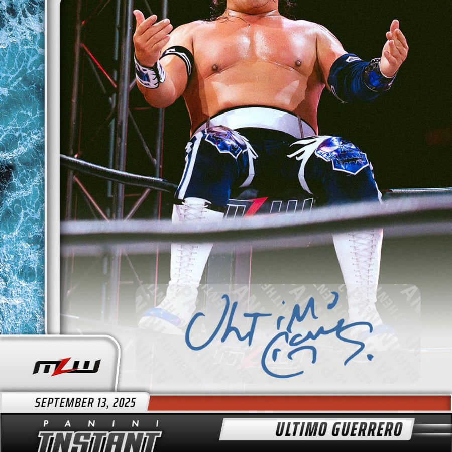 Ultimo Guerrero – Ultimo Guerrero Shines in Opera CUP trading card PW Catalog