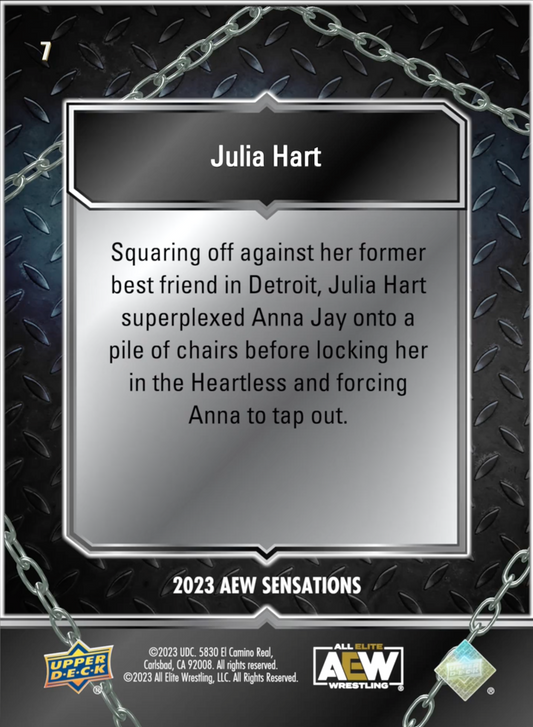 5/10/23 – Julia Hart – Julia Hart Forces Anna JAY to TAP Out at Dynamite