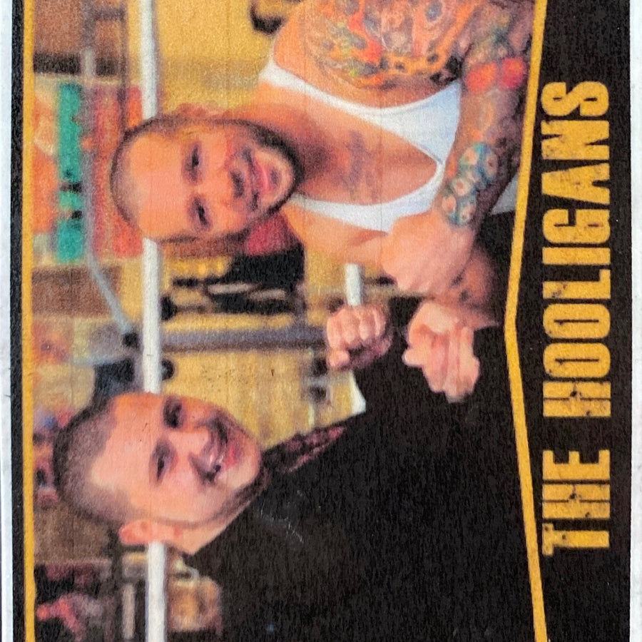 The Hooligans trading card PW Catalog
