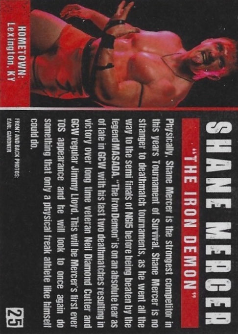 “The Iron Demon” Shane Mercer