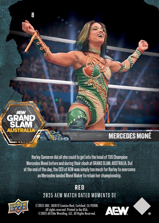 Mercedes MONÉ – Mercedes MONÉ Does Not Allow Harley Cameron’s Shenanigans to Get in the Way of HER TBS Championship Defense