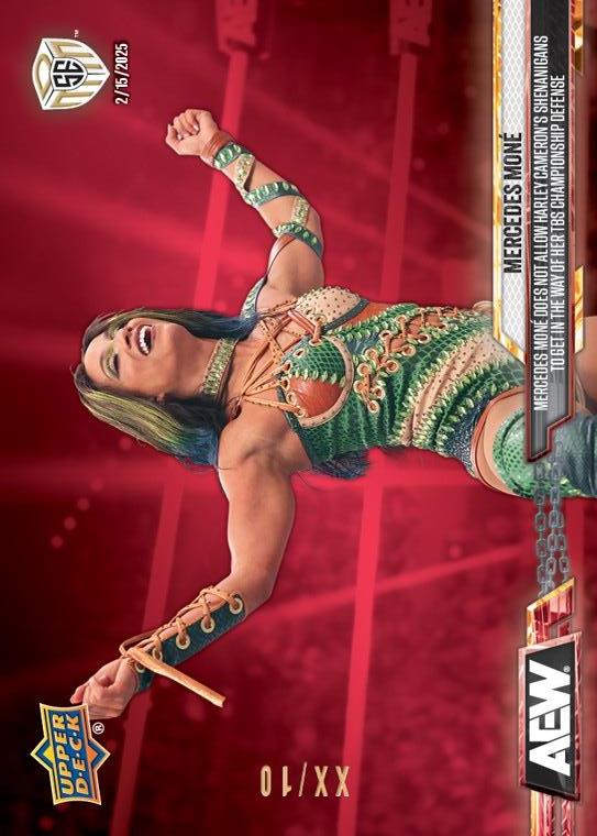 Mercedes MONÉ – Mercedes MONÉ Does Not Allow Harley Cameron’s Shenanigans to Get in the Way of HER TBS Championship Defense