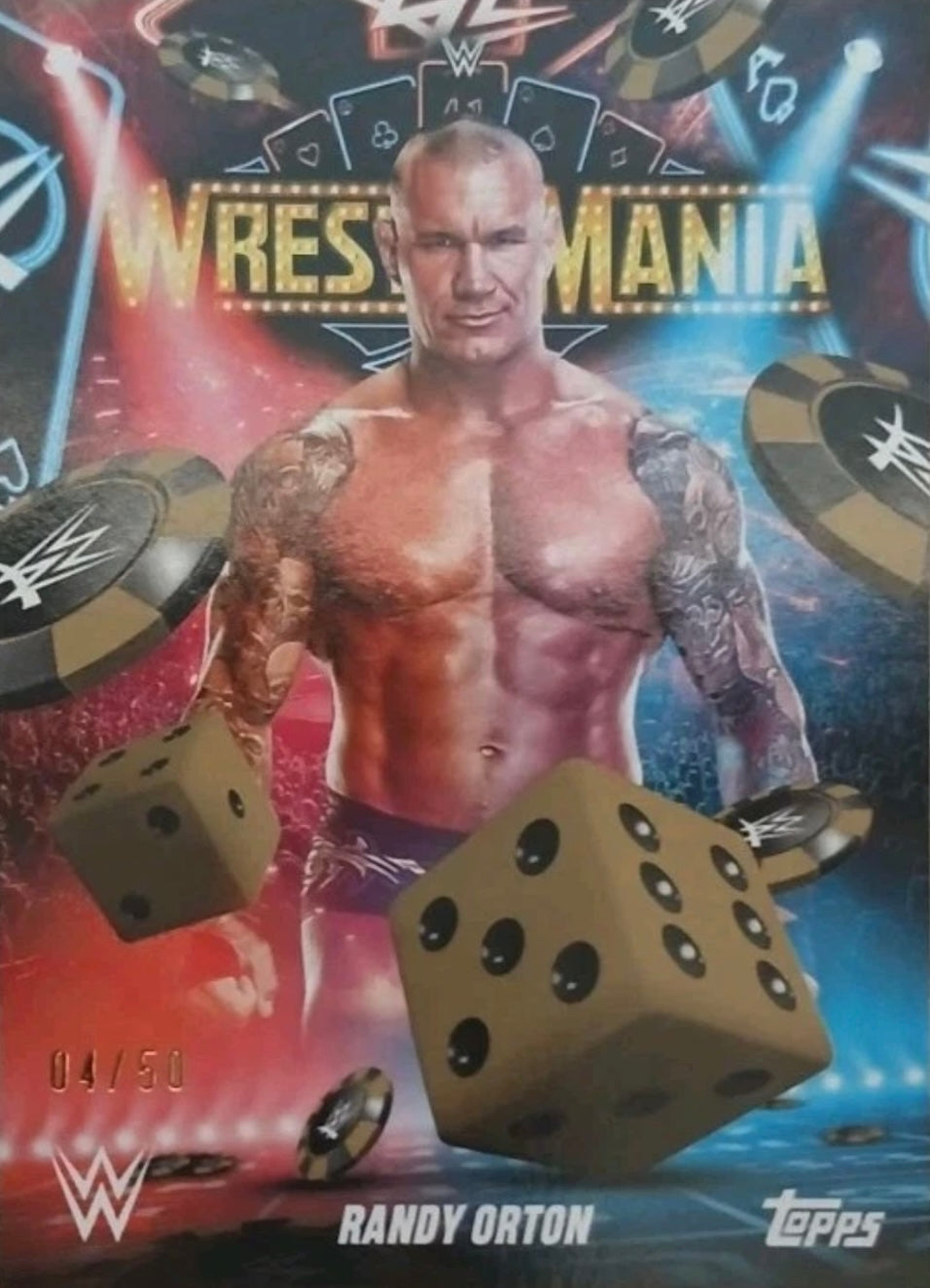 Randy Orton trading card PW Catalog