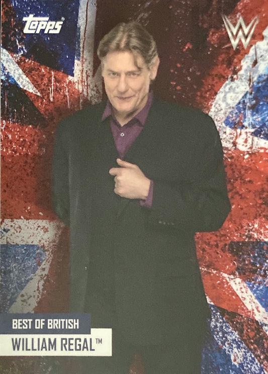 William Regal trading card PW Catalog