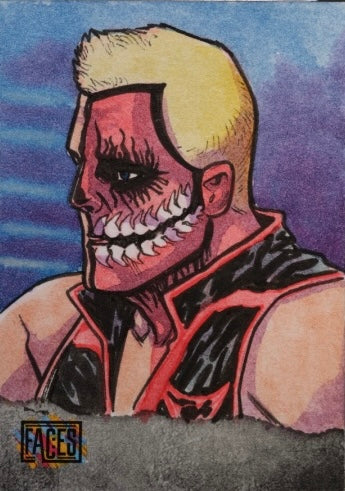 Dustin Rhodes trading card PW Catalog