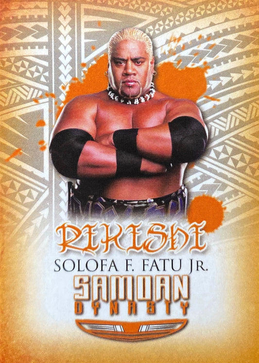 Solofa F. Fatu JR. – Rikishi trading card PW Catalog