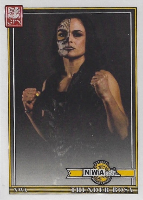 Thunder Rosa trading card PW Catalog