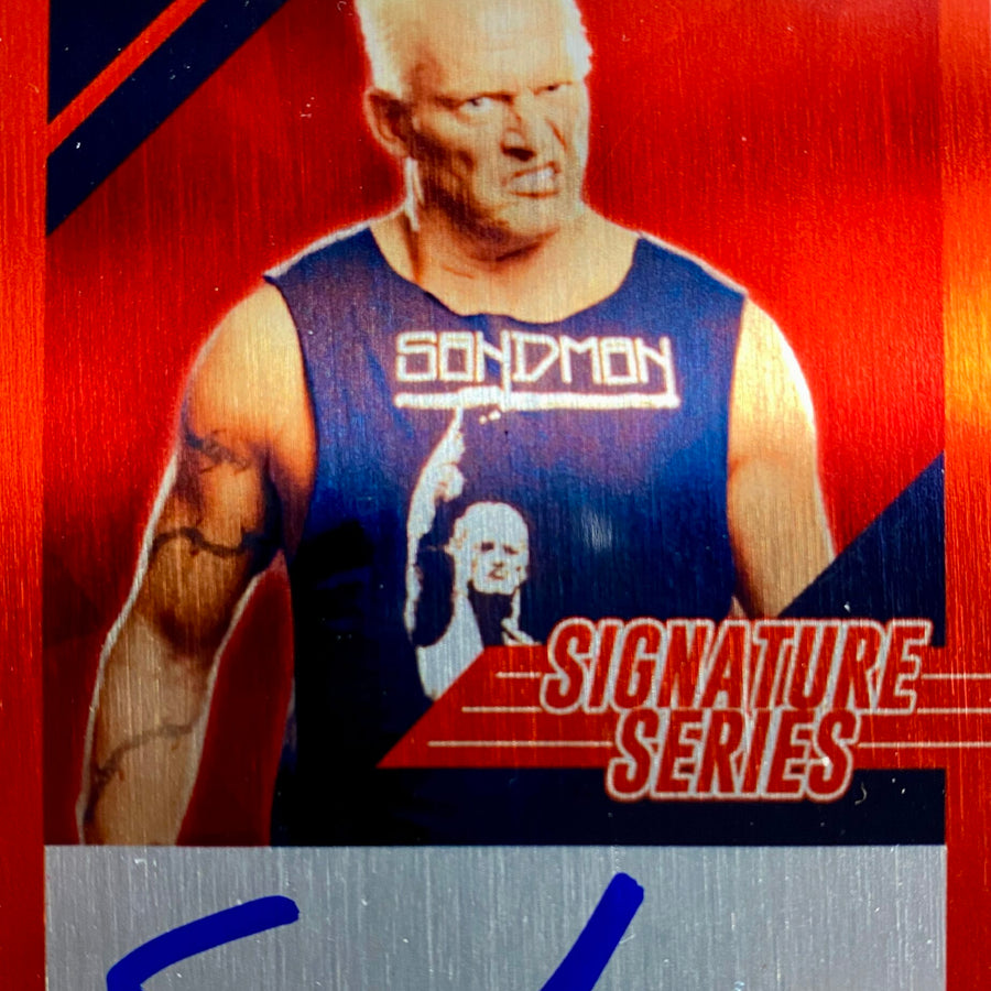 Signature Series – Sandman trading card PW Catalog