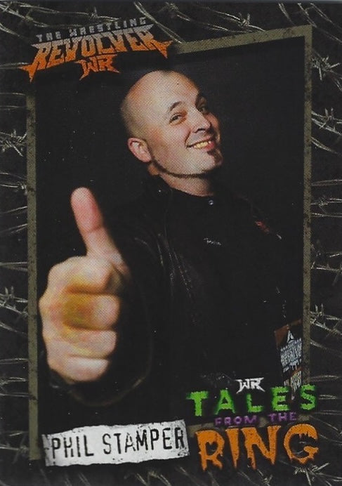 “President of Wrestling” Phil Stamper trading card PW Catalog