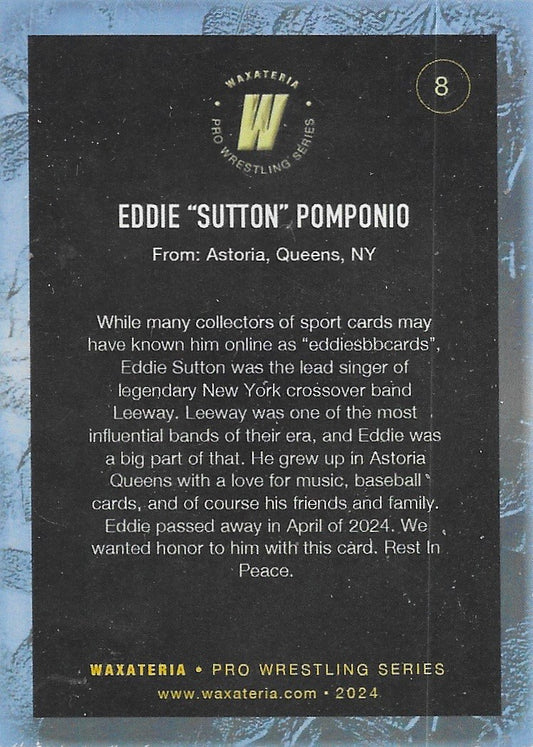 Eddie Sutton trading card PW Catalog