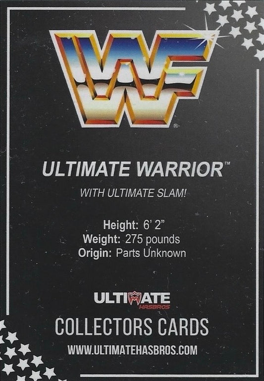 Ultimate Warrior trading card PW Catalog