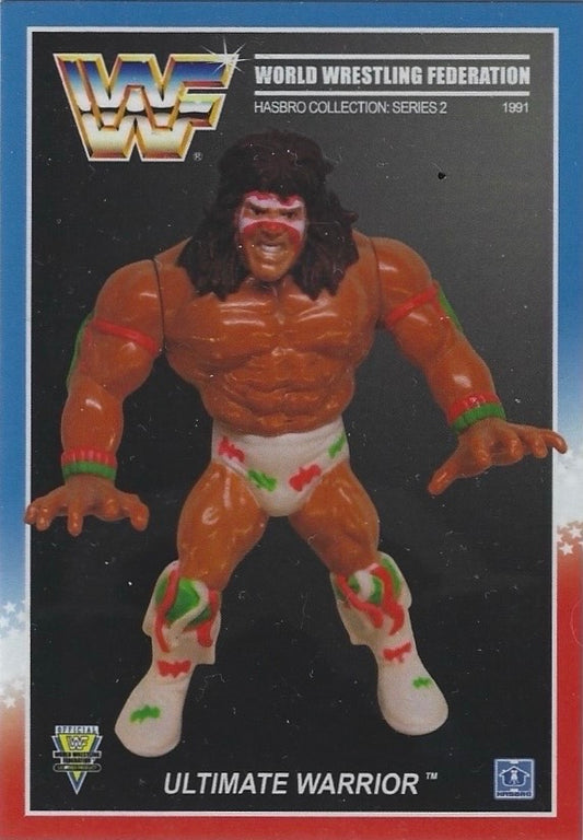 Ultimate Warrior trading card PW Catalog