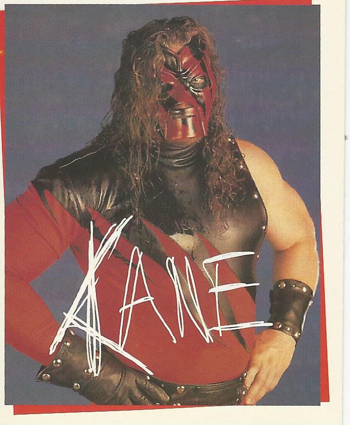 WWF Smackdown Stickers 2000 Kane #250