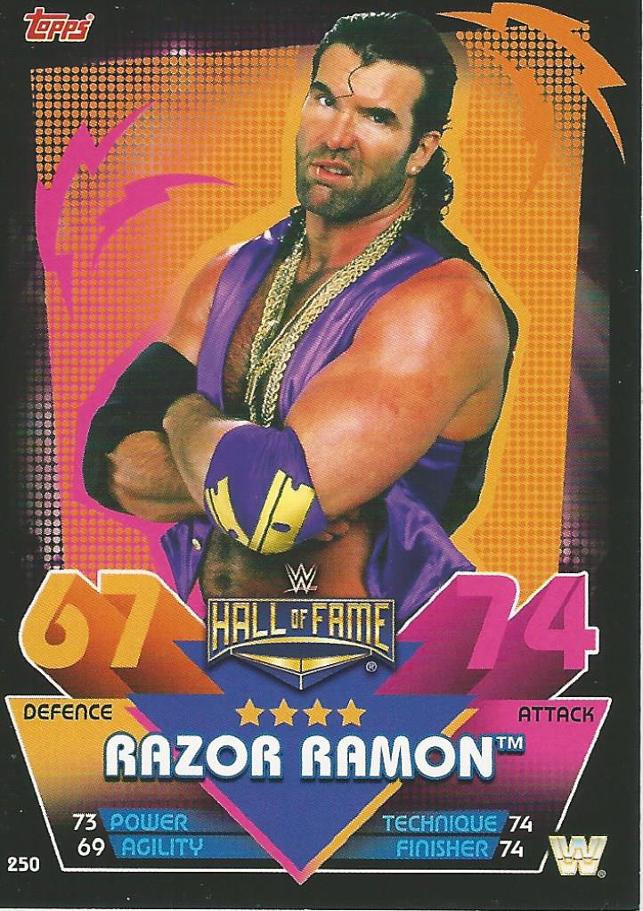 WWE Topps Slam Attax Reloaded 2020 Razor Ramon #250
