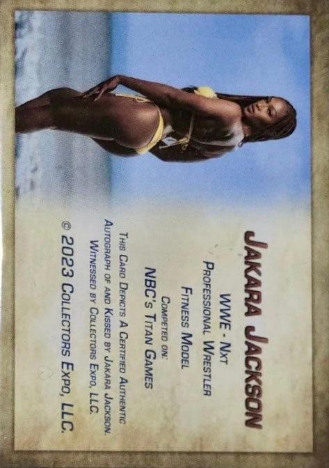 Jakara Jackson trading card PW Catalog