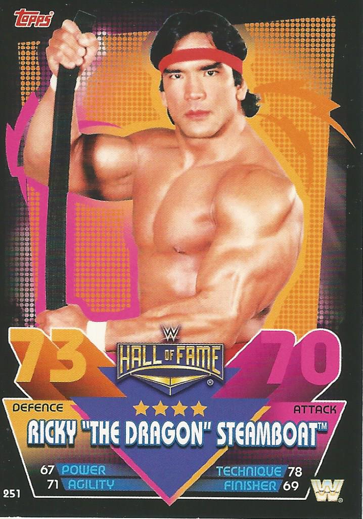 WWE Topps Slam Attax Reloaded 2020 Ricky Steamboat #251