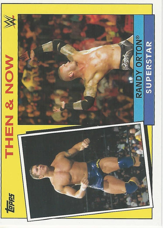 WWE Topps Heritage 2015 Randy Orton 21 of 30 trading card PW Catalog