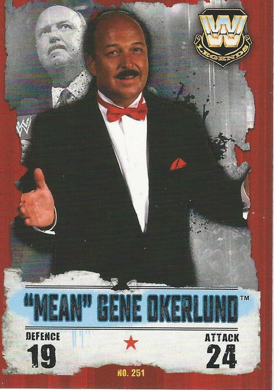 WWE Topps Slam Attax Takeover 2016 Mean Gene Okerlund #251