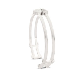 Asuka Bixler Double Band Cuff Bracelet in Sterling Silver