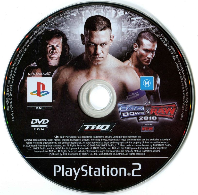 WWE SmackDown vs. Raw 2010 [PlayStation 2] PWcatalog