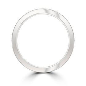 Asuka Bixler Ribbed Stackable Ring in Sterling Silver