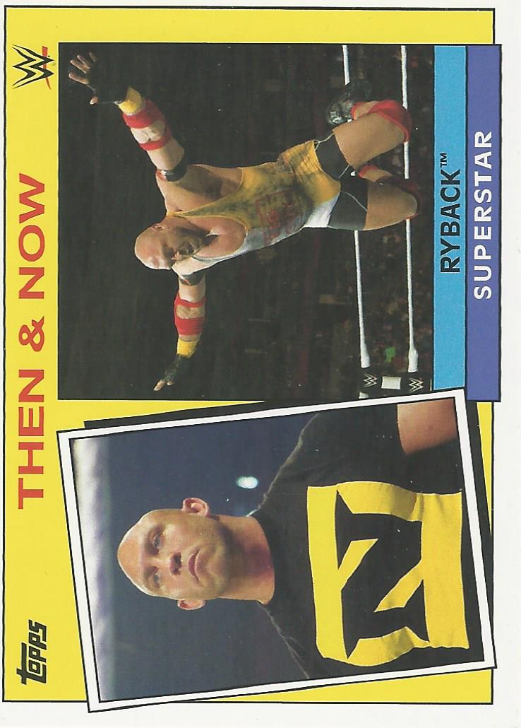 WWE Topps Heritage 2015 Ryback 22 of 30 trading card PW Catalog