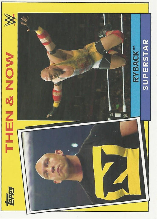 WWE Topps Heritage 2015 Ryback 22 of 30 trading card PW Catalog