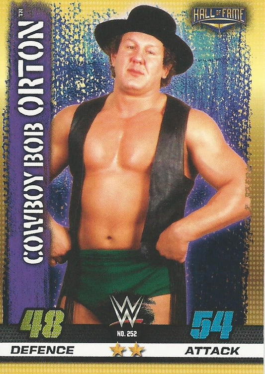 WWE Topps Slam Attax 10th Edition 2017 Cowboy Bob Orton #252