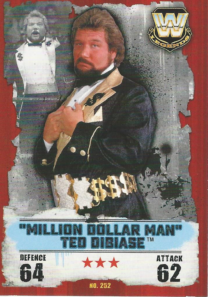 WWE Topps Slam Attax Takeover 2016 Million Dollar Man Ted Dibiase #252