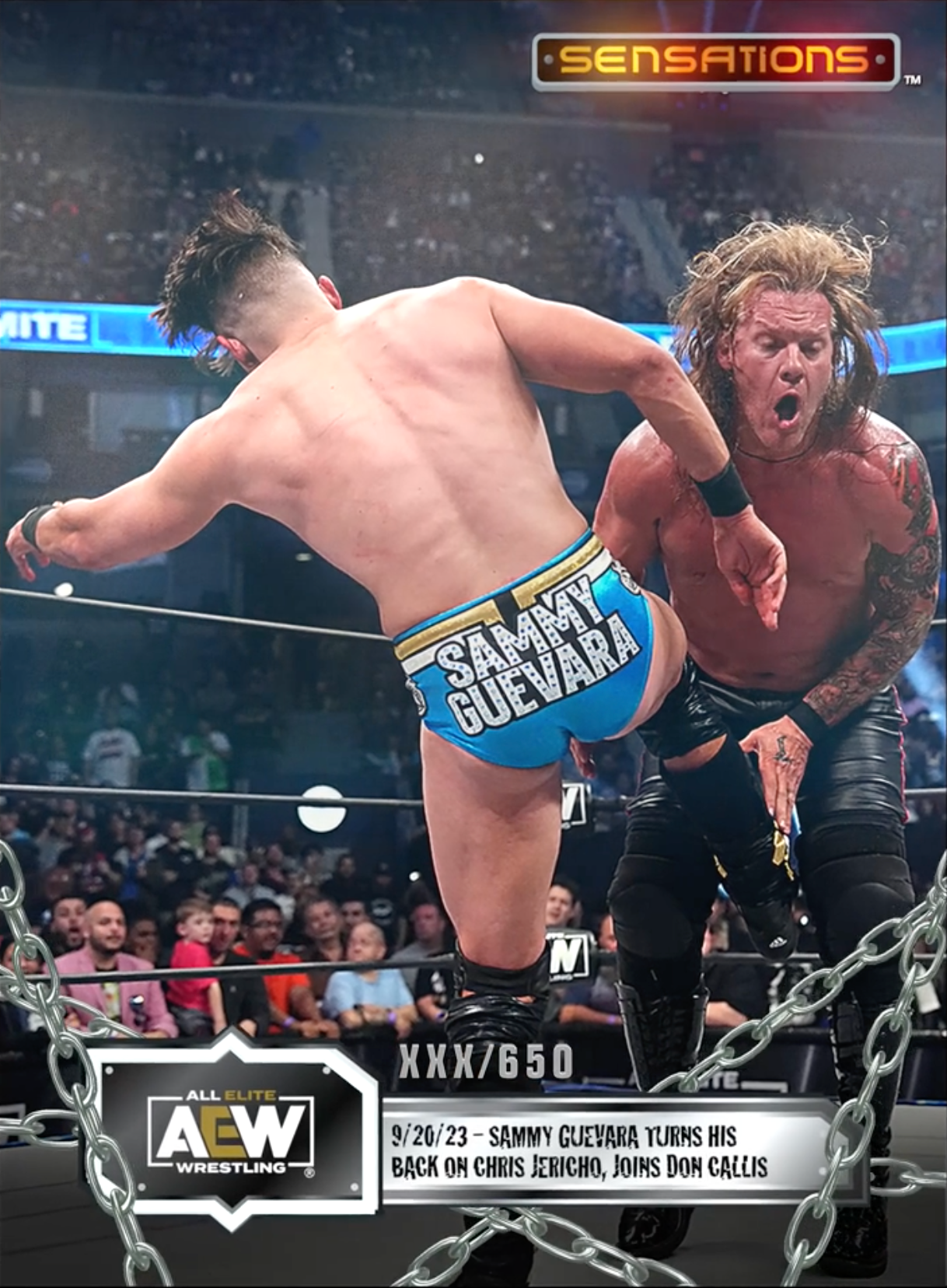 9/20/23 – Sammy Guevara – Sammy Guevara Turns HIS Back on Chris Jericho, Joins DON Callis