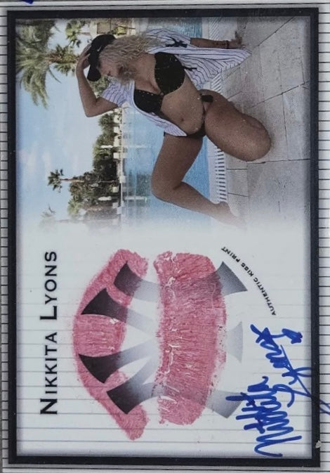 Nikkita Lyons trading card PW Catalog