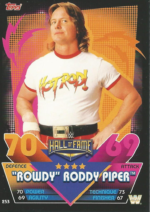 WWE Topps Slam Attax Reloaded 2020 Rowdy Roddy Piper #253
