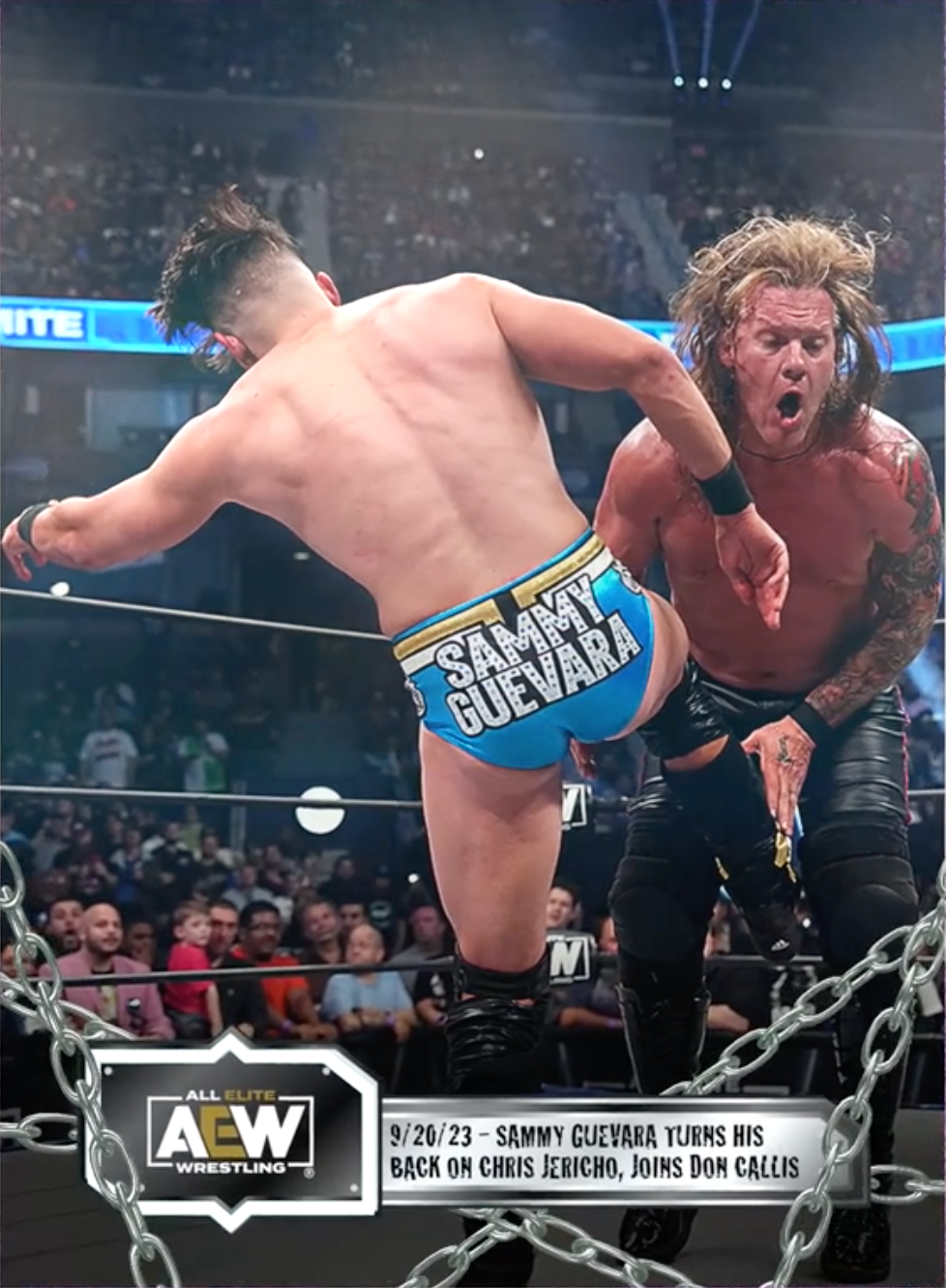 9/20/23 – Sammy Guevara – Sammy Guevara Turns HIS Back on Chris Jericho, Joins DON Callis