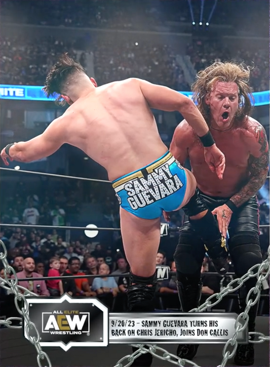 9/20/23 – Sammy Guevara – Sammy Guevara Turns HIS Back on Chris Jericho, Joins DON Callis