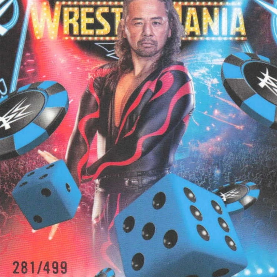Shinsuke Nakamura trading card PW Catalog