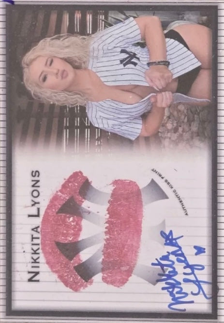 Nikkita Lyons trading card PW Catalog