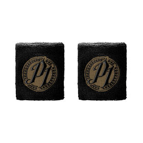 AJ Styles Black/Gold Wristband and Elbow Pad 3 Piece Set