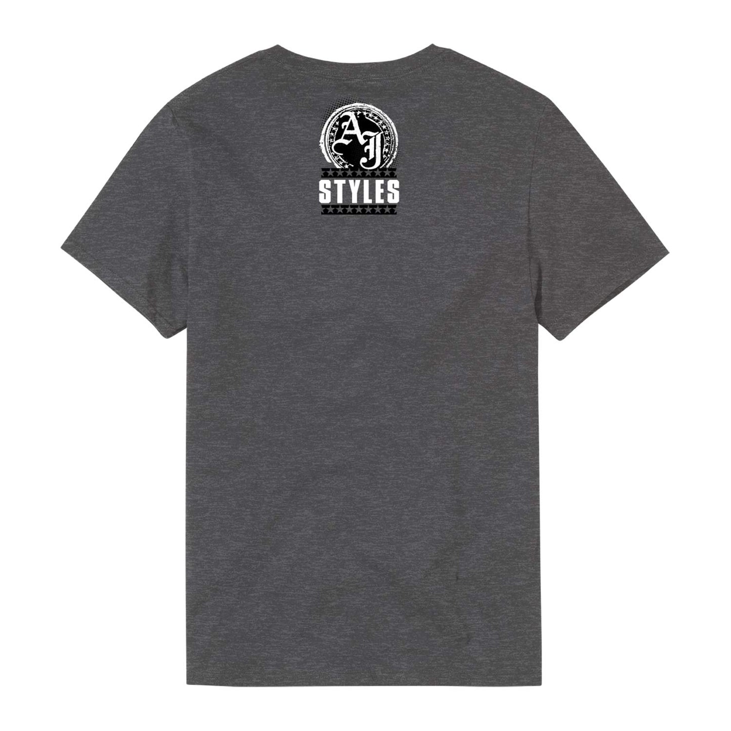 [Style:Adult] AJ Styles "Phenomenally Done" Authentic T-Shirt back