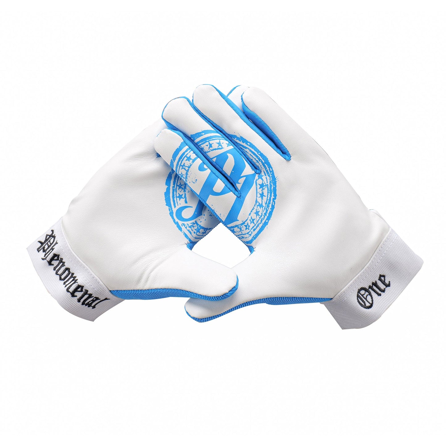 AJ Styles Blue/White Replica Gloves